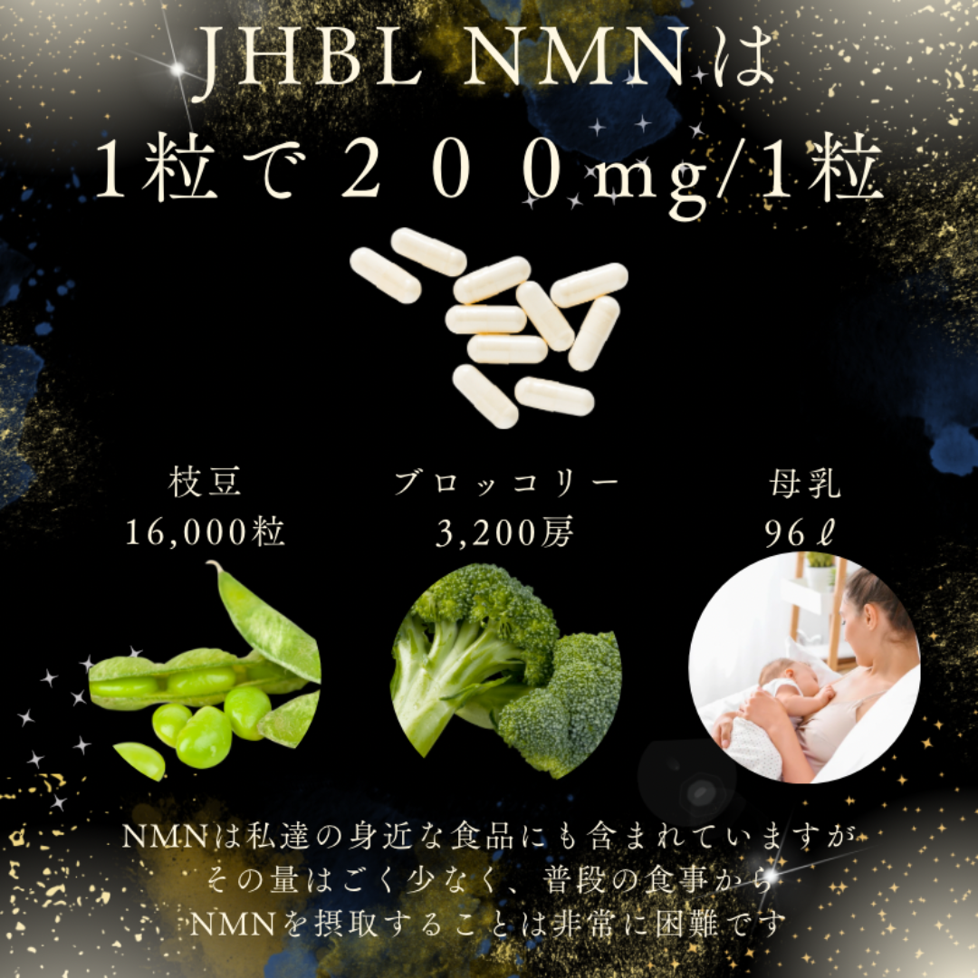 JHBL NMN 12000【じっくり体感】60粒 400mg