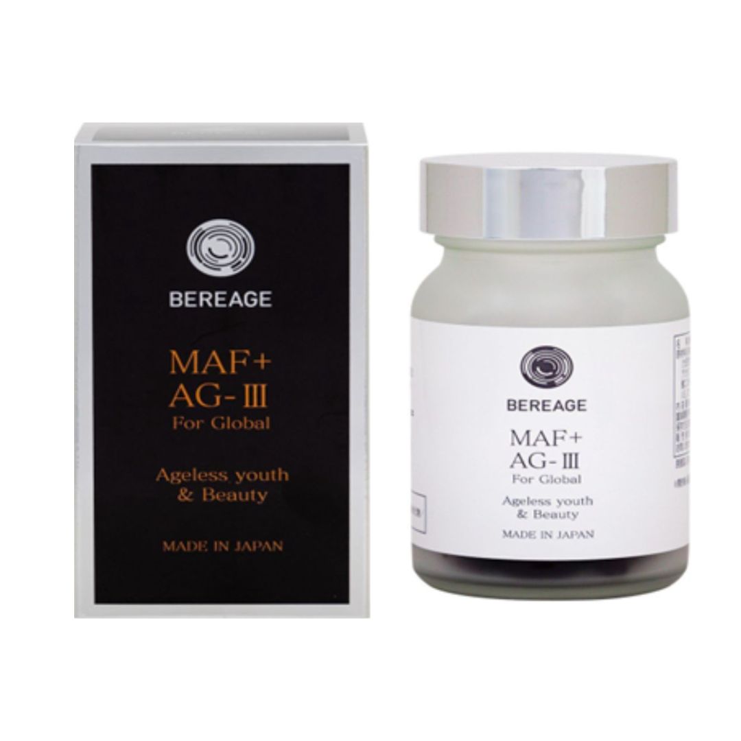 BEREAGE MAF+ AG-Ⅲ Supplement 歯髄幹細胞順化培養液含有サプリメント 内容量〈60粒〉