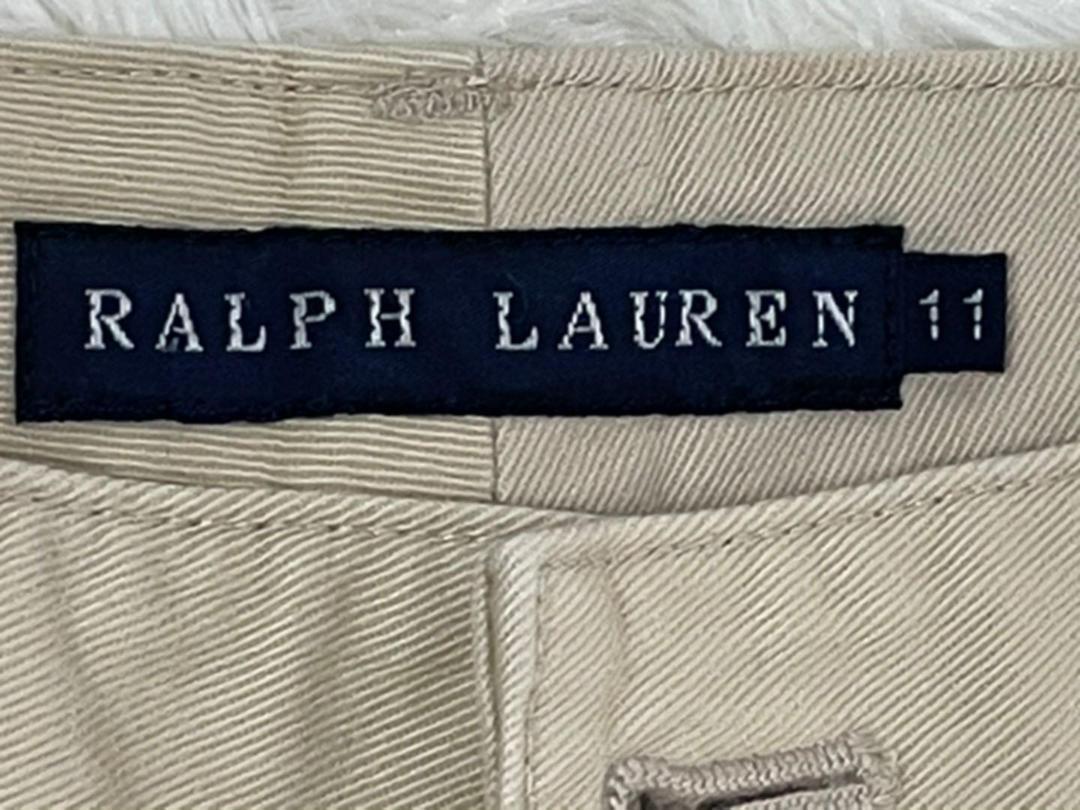 【美品】RALPH LAUREN カジュアルパンツ　サイズ11 ベージュ　日本製