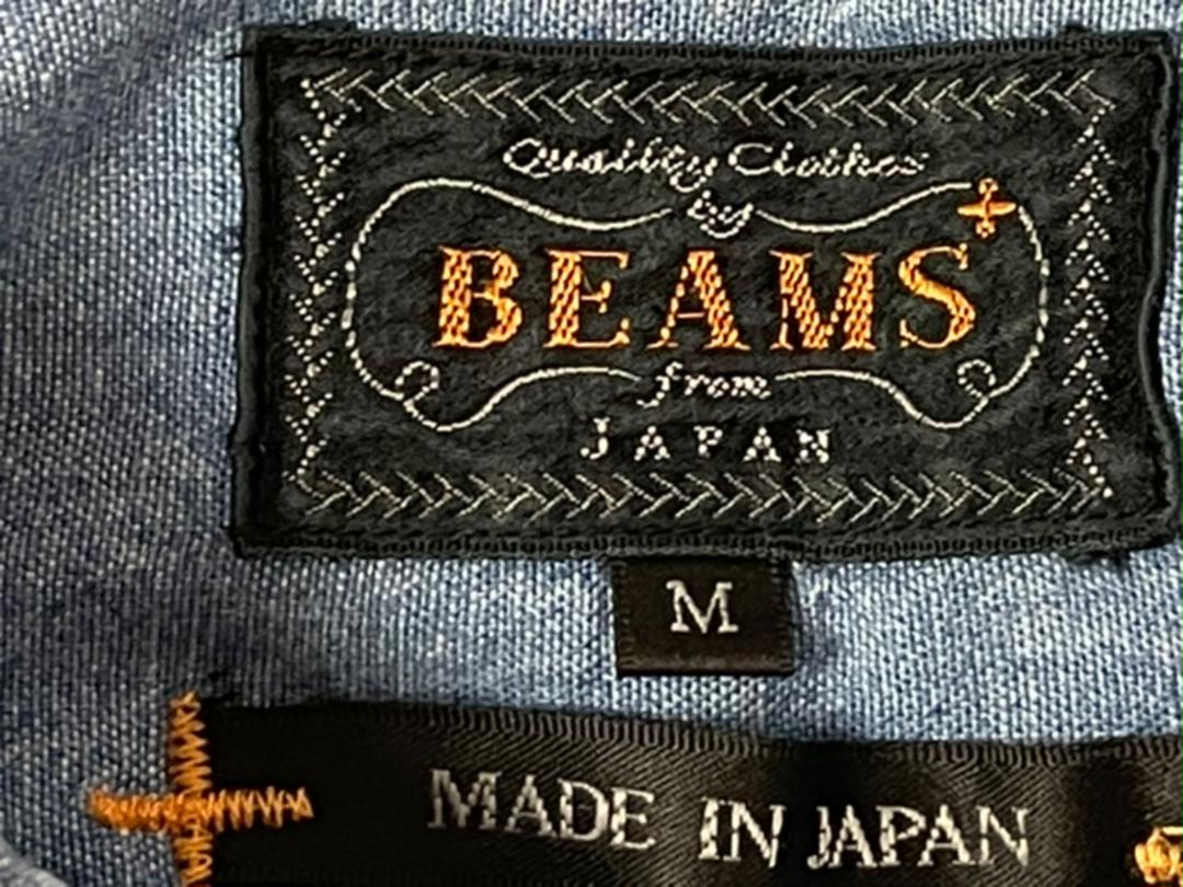 BEAMS デニムシャツ　長袖　サイズM 日本製