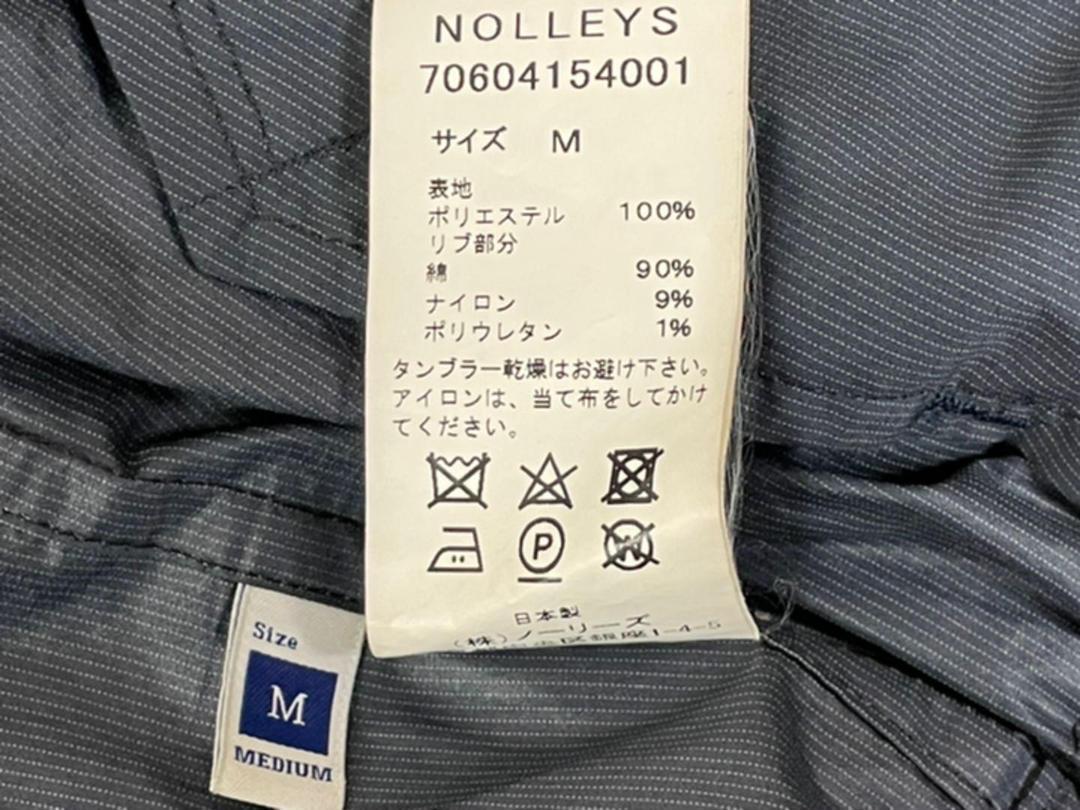 Nolley's 美品　ブルゾン 黒　サイズM 日本製　薄くて軽い