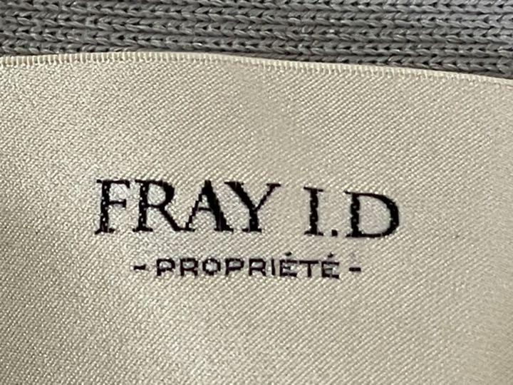 FRAY I.D ベルト付きガウンロングカーディガン　グレー　サイズＦ