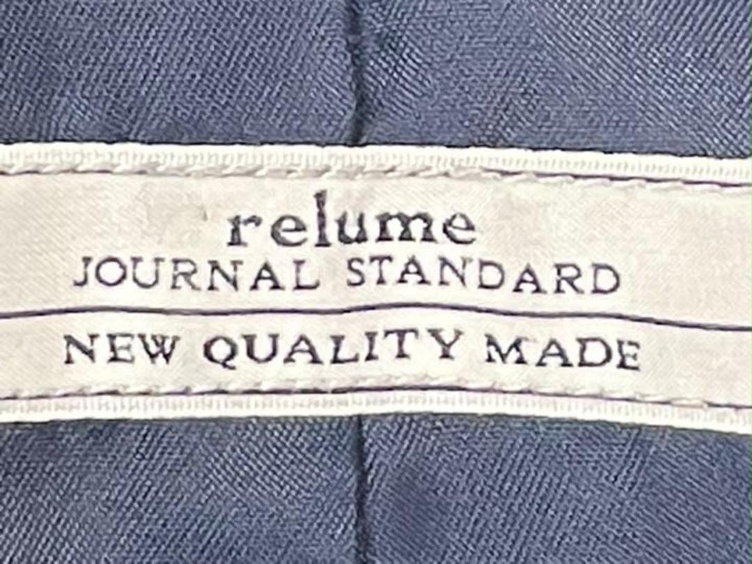 journal standard relumeロングコート紺色サイズ38 ウール