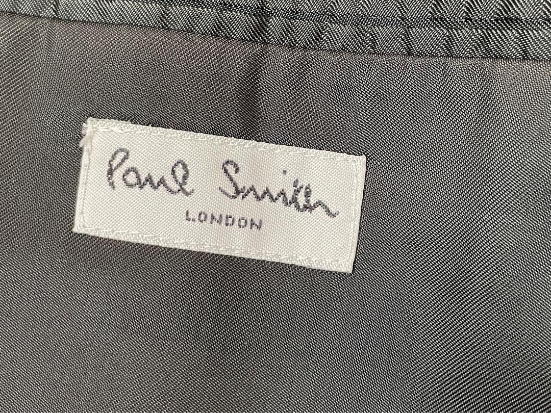 美品Paul Smithフォーマルセット　黒　サイズ93-79-175 ウール